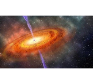 Астрономы открыли рекордно далекую и тяжелую сверхмассивную черную дыру