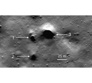 Зонд НАСА нашел следы потухших вулканов на северном полюсе Луны