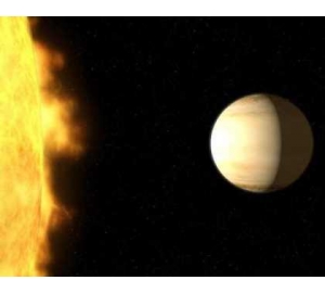 В атмосфере гигантской экзопланеты нашли воду