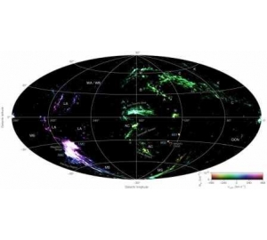 Составлена детальная карта быстрых облаков Млечного Пути